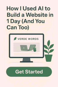 How I Used AI to Build a Website in 1 Day