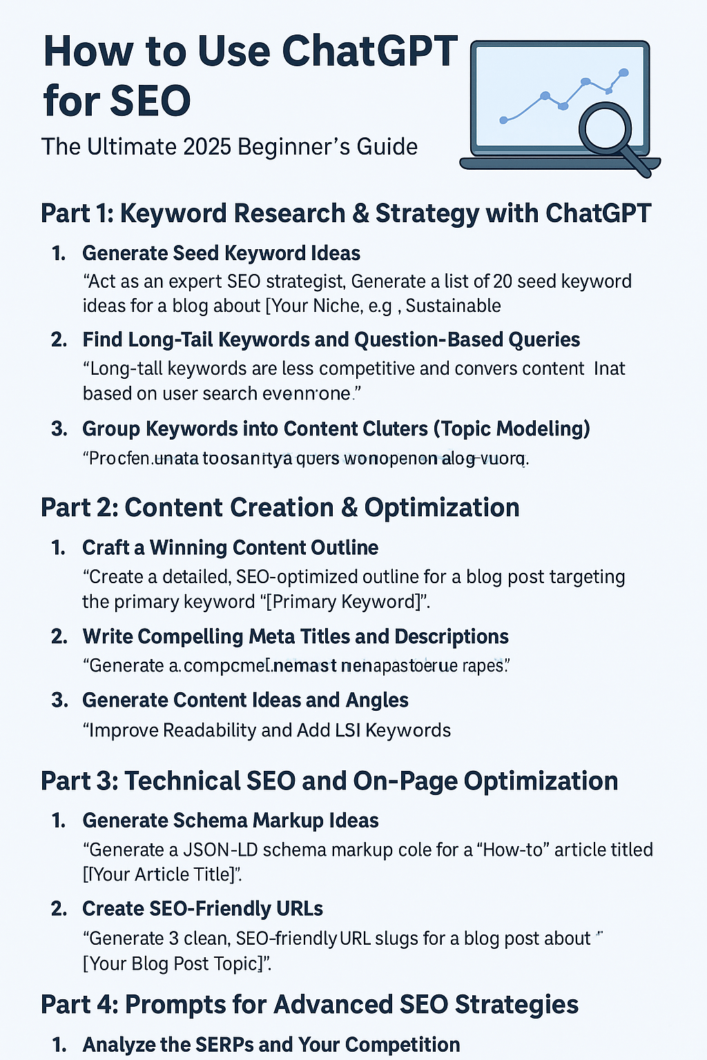 How to Use ChatGPT for SEO